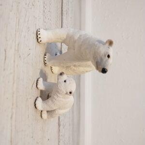 Schleich POLAR BEAR & CUB 2013 Figures Wildlife Animal 14708 14800